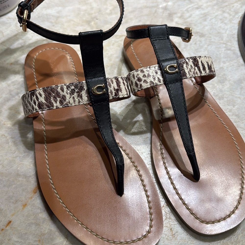 Coach NWOT Sandals